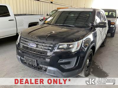 2017 Ford Explorer Police 4-Door Sport Utility Vehicle