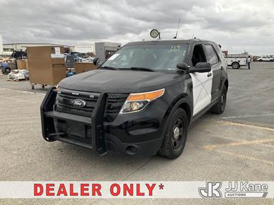 2015 Ford Explorer Police 4-Door Sport Utility Vehicle