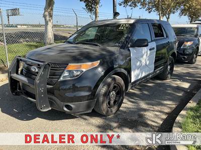 2014 Ford Explorer Police 4-Door Sport Utility Vehicle