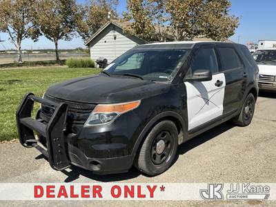 2015 Ford Explorer Police 4-Door Sport Utility Vehicle
