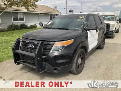 2015 Ford Explorer Police 4-Door Sport Utility Vehicle