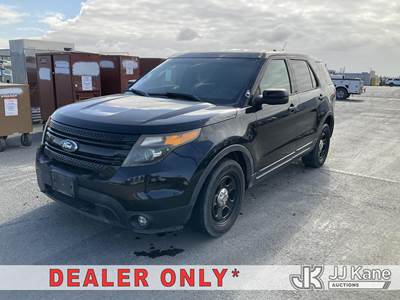 2015 Ford Explorer Police 4-Door Sport Utility Vehicle