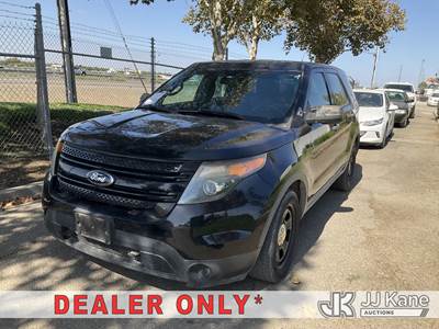 2014 Ford Explorer Police 4-Door Sport Utility Vehicle