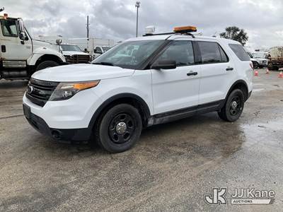 2014 Ford Explorer Police 4-Door Sport Utility Vehicle