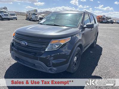 2015 Ford Explorer Police 4-Door Sport Utility Vehicle