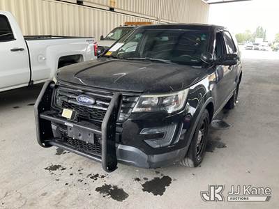 2017 Ford Explorer Police 4-Door Sport Utility Vehicle