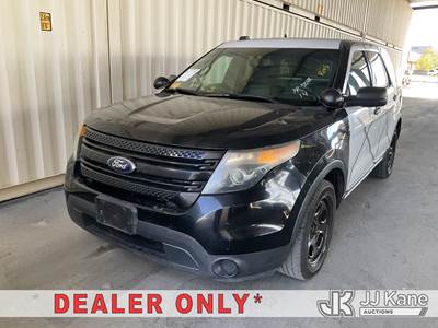 2014 Ford Explorer Police 4-Door Sport Utility Vehicle