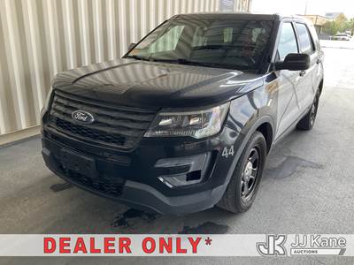 2018 Ford Explorer Police 4-Door Sport Utility Vehicle