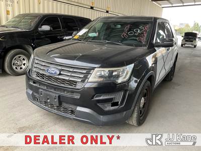 2018 Ford Explorer Police 4-Door Sport Utility Vehicle