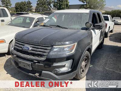2017 Ford Explorer Police 4-Door Sport Utility Vehicle