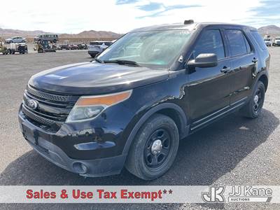 2015 Ford Explorer Police 4-Door Sport Utility Vehicle