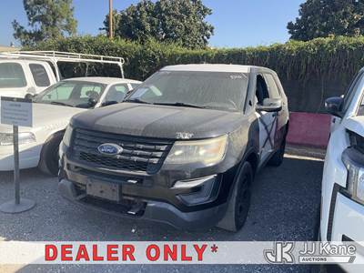 2016 Ford Explorer Police 4-Door Sport Utility Vehicle