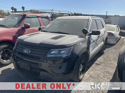 2018 Ford Explorer Police 4-Door Sport Utility Vehicle