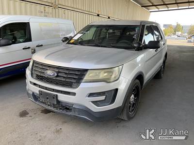 2016 Ford Explorer Police 4-Door Sport Utility Vehicle