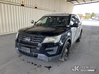 2017 Ford Explorer Police 4-Door Sport Utility Vehicle