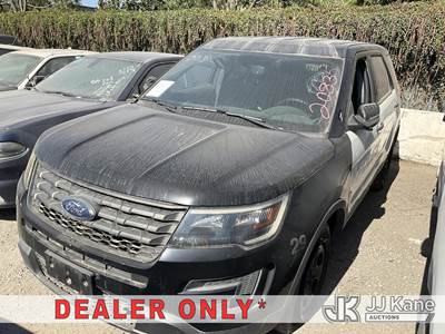2018 Ford Explorer Police 4-Door Sport Utility Vehicle