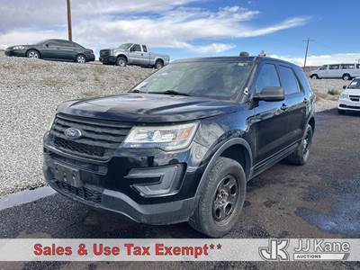 2018 Ford Explorer Police 4-Door Sedan