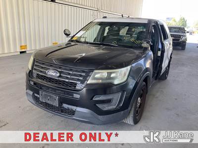 2016 Ford Explorer Police 4-Door Sport Utility Vehicle
