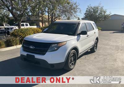 2014 Ford Explorer Police 4-Door Sport Utility Vehicle