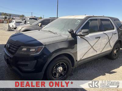 2018 Ford Explorer Police 4-Door Sport Utility Vehicle