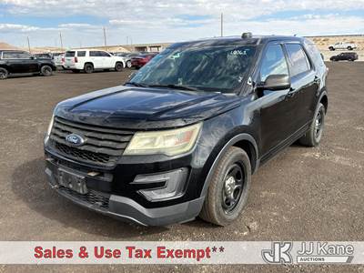 2016 Ford Explorer Police 4-Door Sport Utility Vehicle