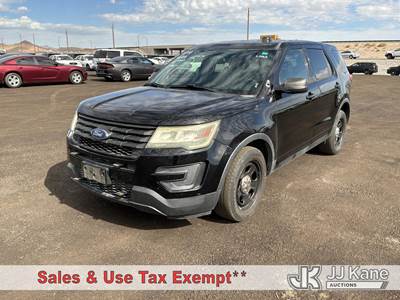 2016 Ford Explorer Police 4-Door Sport Utility Vehicle
