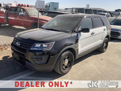 2019 Ford Explorer Police 4-Door Sport Utility Vehicle