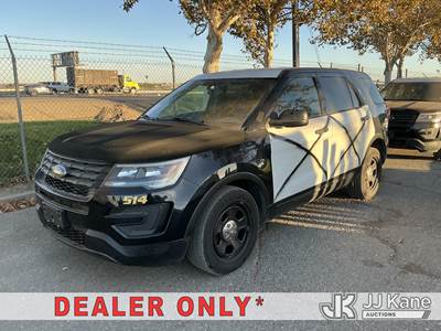 2018 Ford Explorer Police 4-Door Sport Utility Vehicle