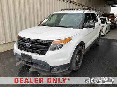 2014 Ford Explorer Police 4-Door Sport Utility Vehicle