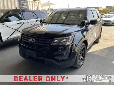 2018 Ford Explorer Police 4-Door Sport Utility Vehicle