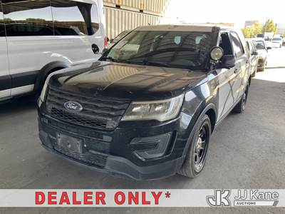 2018 Ford Explorer Police 4-Door Sport Utility Vehicle