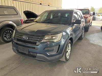 2017 Ford Explorer Police 4-Door Sport Utility Vehicle