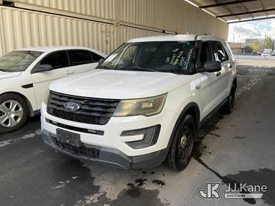 2016 Ford Explorer Police 4-Door Sport Utility Vehicle
