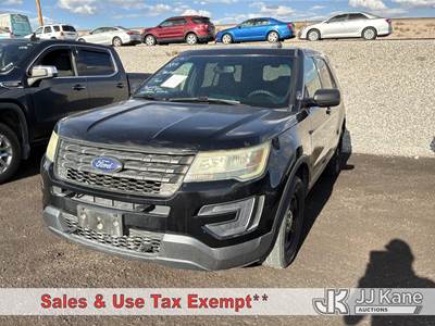 2016 Ford Explorer Police 4-Door Sport Utility Vehicle