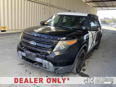 2014 Ford Explorer Police 4-Door Sport Utility Vehicle