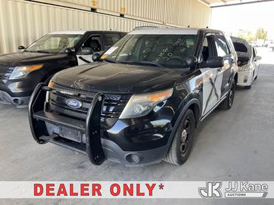 2014 Ford Explorer Police 4-Door Sport Utility Vehicle