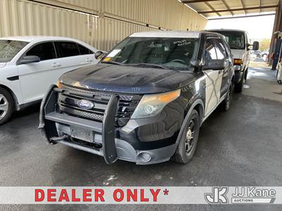 2014 Ford Explorer Police 4-Door Sport Utility Vehicle