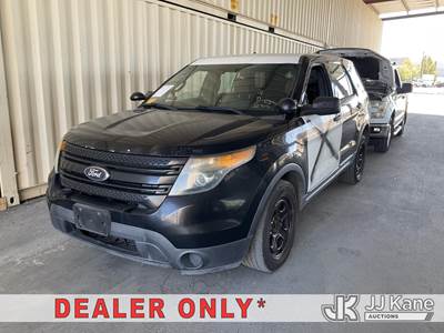 2014 Ford Explorer Police 4-Door Sport Utility Vehicle