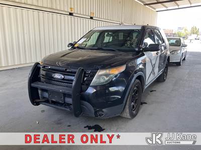 2014 Ford Explorer Police 4-Door Sport Utility Vehicle