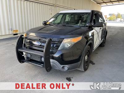2015 Ford Explorer Police 4-Door Sport Utility Vehicle