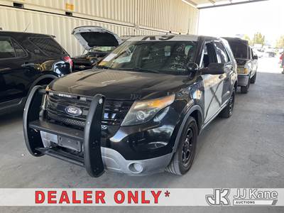 2015 Ford Explorer Police 4-Door Sport Utility Vehicle