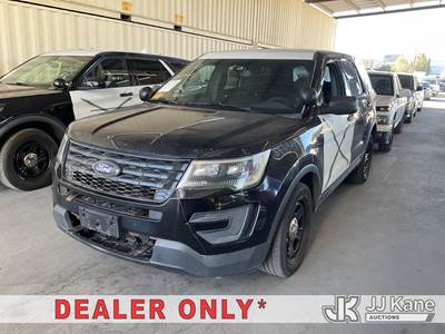 2017 Ford Explorer Police 4-Door Sport Utility Vehicle