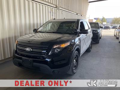 2015 Ford Explorer Police 4-Door Sport Utility Vehicle