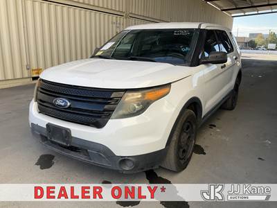 2014 Ford Explorer Police 4-Door Sport Utility Vehicle