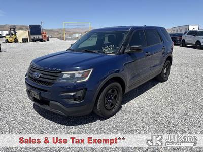 2018 Ford Explorer AWD Police Interceptor 4-Door Sport Utility Vehicle