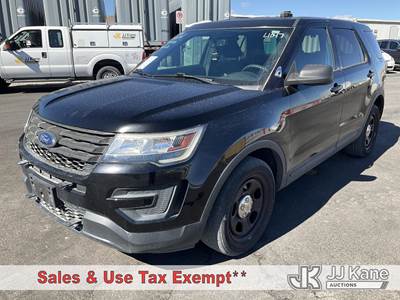2018 Ford Explorer AWD Police Interceptor 4-Door Sport Utility Vehicle