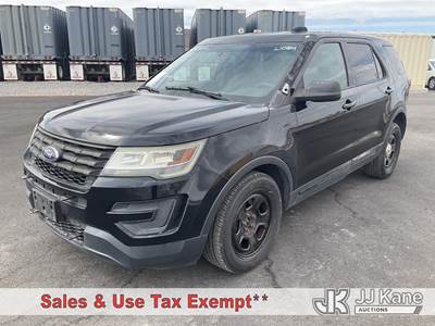 2016 Ford Explorer AWD Police Interceptor 4-Door Sport Utility Vehicle