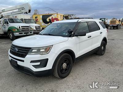 2016 Ford Explorer 4x4 Police Interceptor 4-Door Sport Utility Vehicle