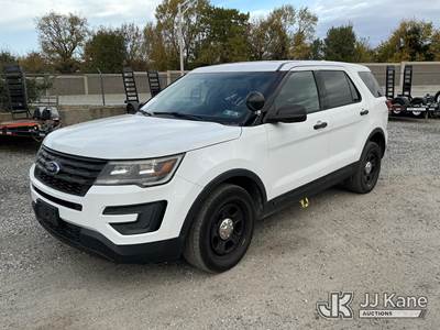 2017 Ford Explorer 4x4 Police Interceptor 4-Door Sport Utility Vehicle