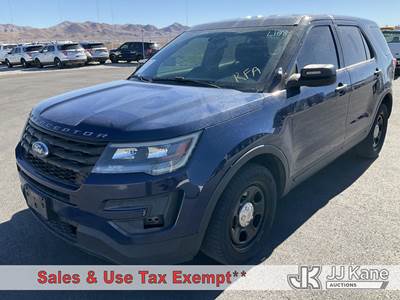 2018 Ford Explorer AWD Police Interceptor 4-Door Sport Utility Vehicle